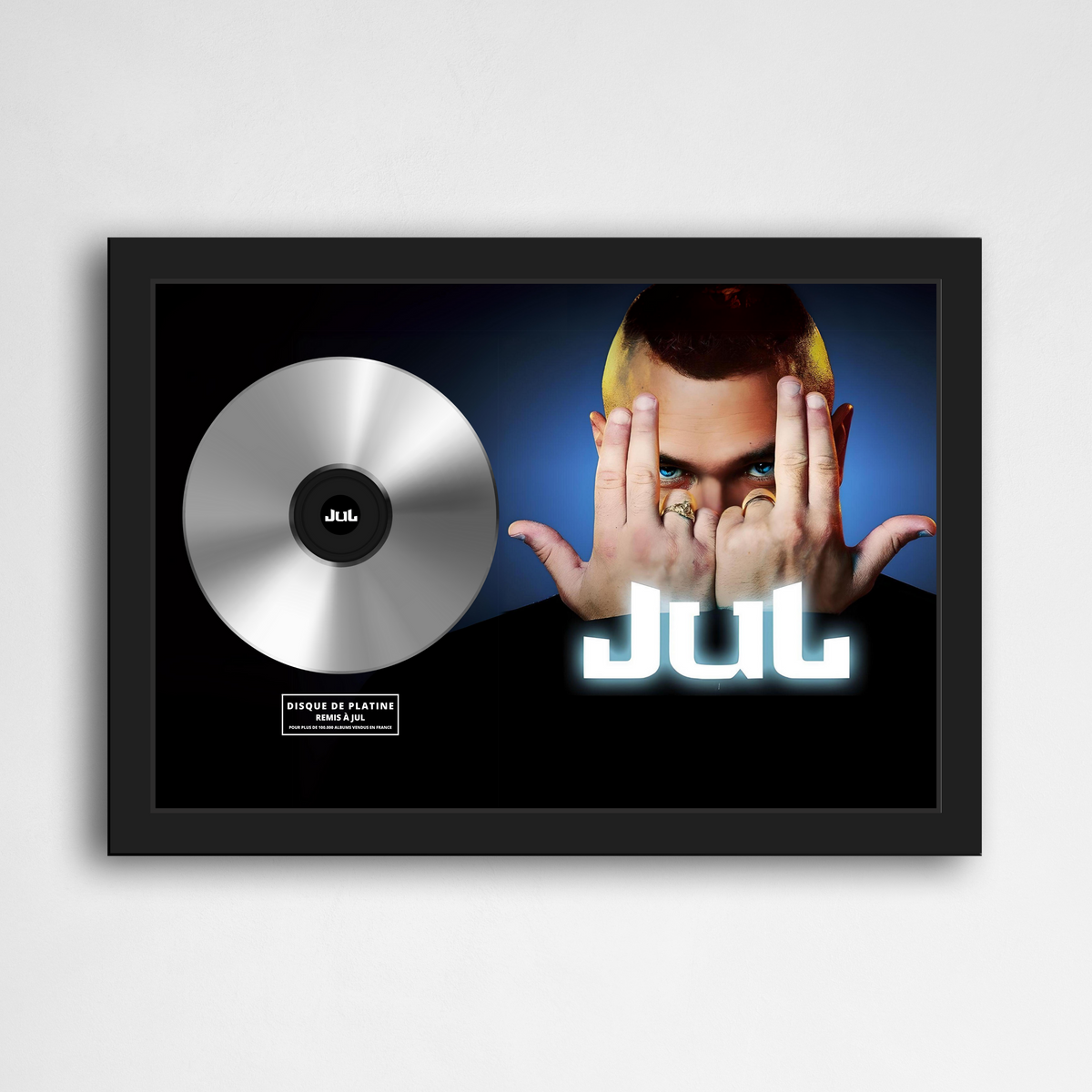 Jul Disque Jul - La zone en personne | Disque d'or – rapcertif